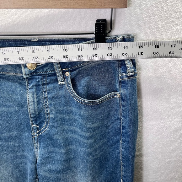 True Religion Jennie Curvy Mid Rise Super Skinny Jeans Womens 28 Stretch 1989 - Picture 6 of 11